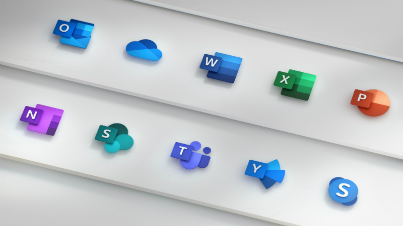 Microsoft Office 365 Icons Updated With New Design to Reflect Cloud-Oriented Approach