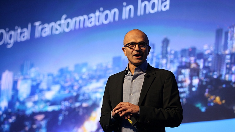 Aadhaar Rivals Growth of Windows, Android, Facebook: Microsoft CEO Satya Nadella