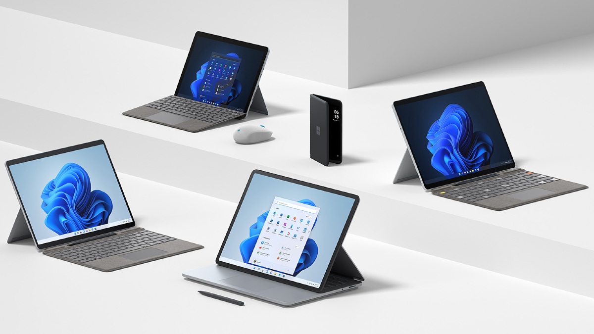 Microsoft Surface Laptop Studio With Unique Hinge Design Unveiled, Surface Pro 8, Surface Duo 2 Launched