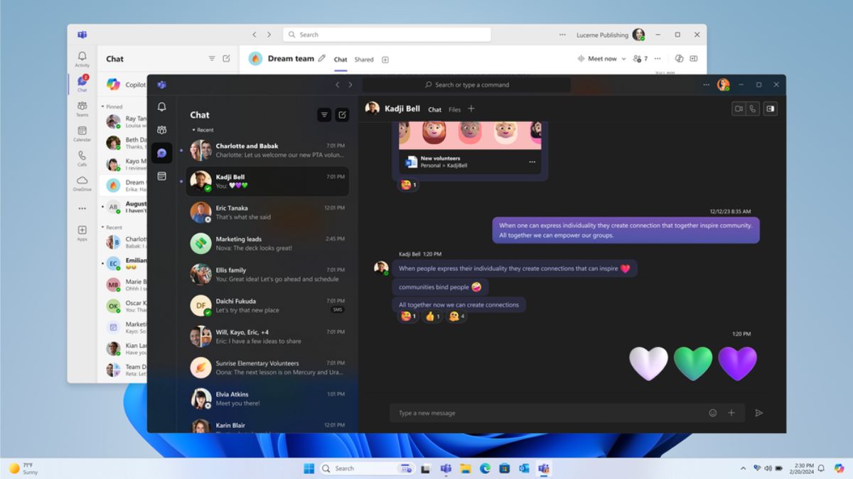 Microsoft Teams Unified App for Personal, Work and Education Accounts Released on Windows, Mac Devices