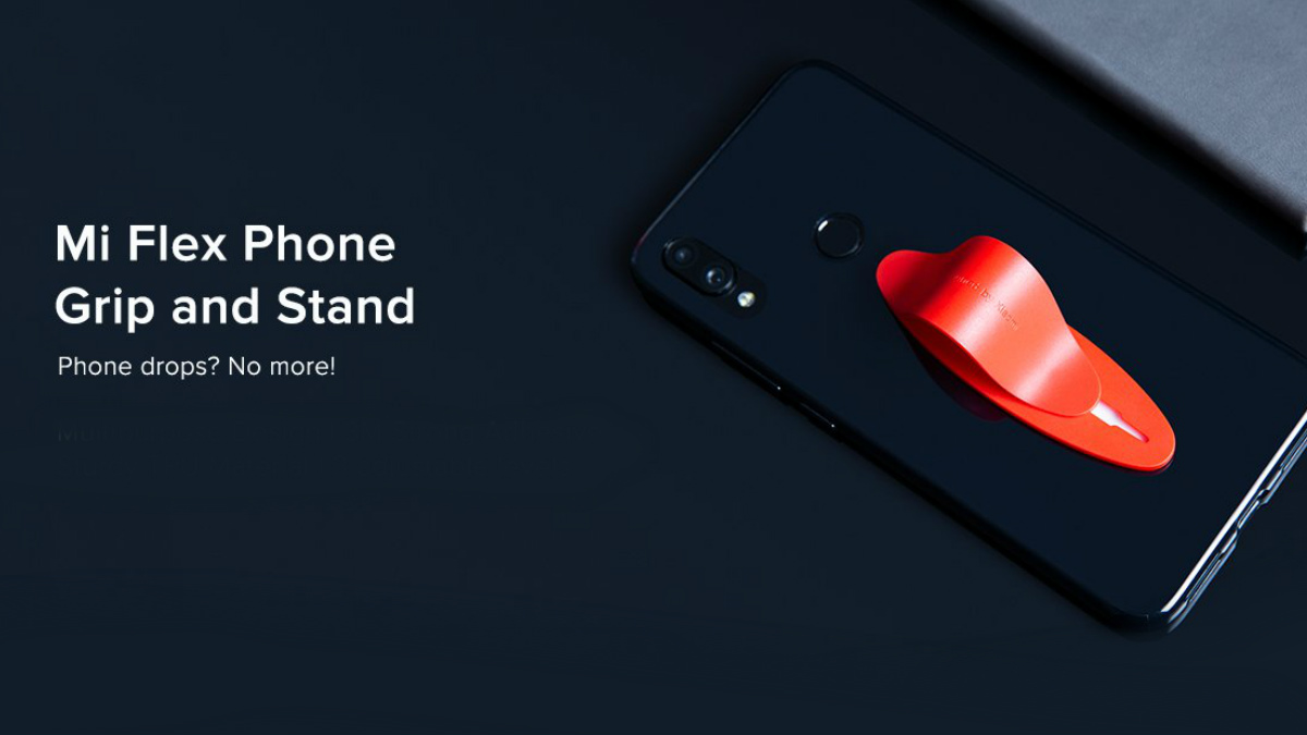 Mi Flex Phone Grip and Stand With 3 Adjustable Levels Launched in India at Rs. 149