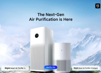 Xiaomi Announces Mijia Air Purifier 6, Air Purifier 4 Compact Launch Date in India