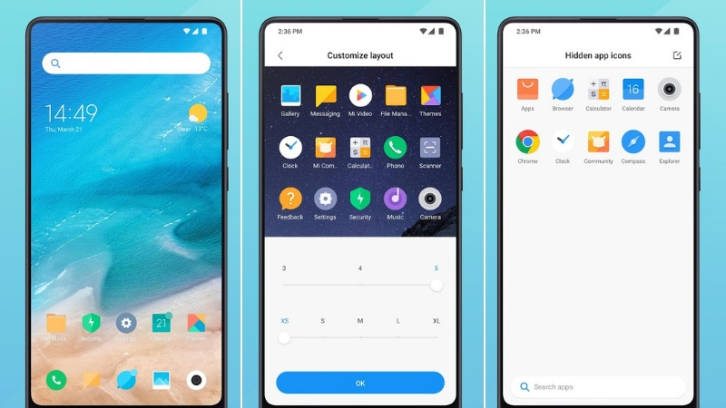 Xiaomi Mint Launcher for Redmi Go Debuts on Google Play, APK Available for Download