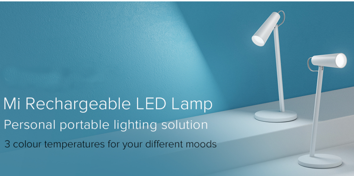 Xiaomi Mi Rechargeable LED Lamp With Five Days Battery Life Announced, Crowdfunding Starts July 18