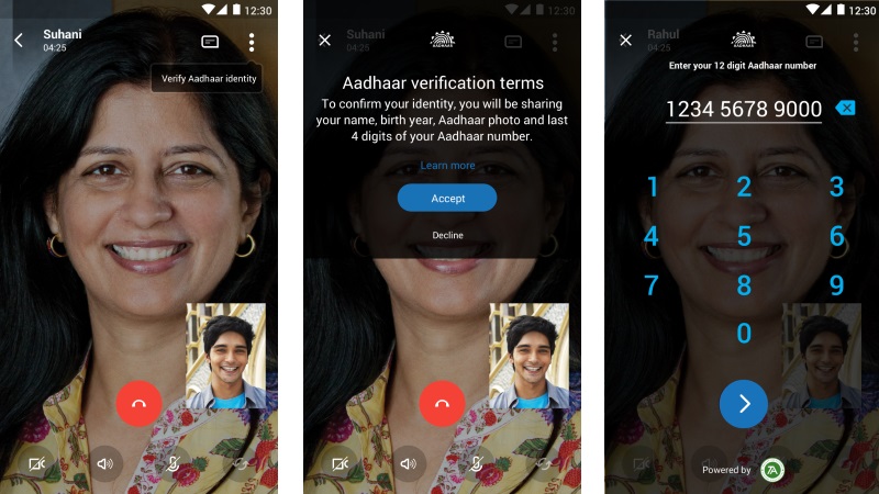 Skype Lite Gets Aadhaar Integration, Letting Users Verify Identity on Video Calls