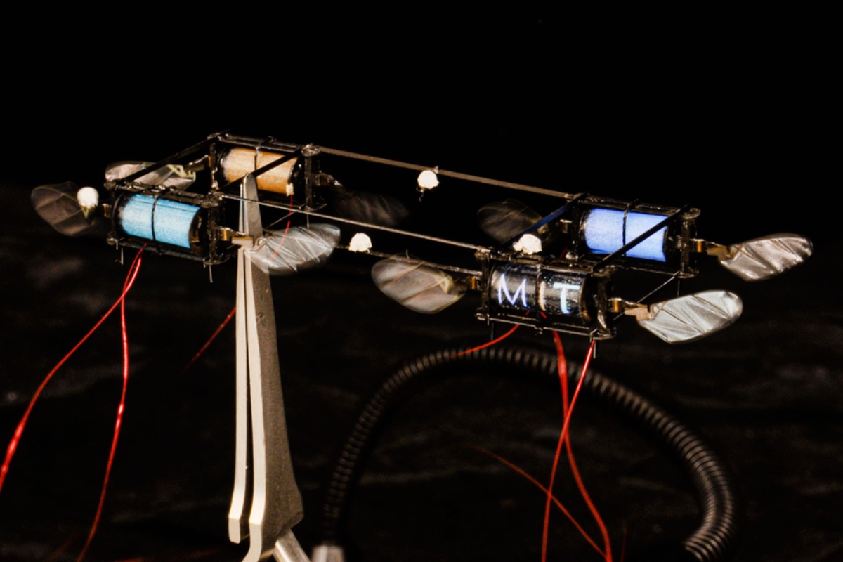 MIT Researchers Develop Insect-Sized Robot Fireflies That Emit Light When Flying