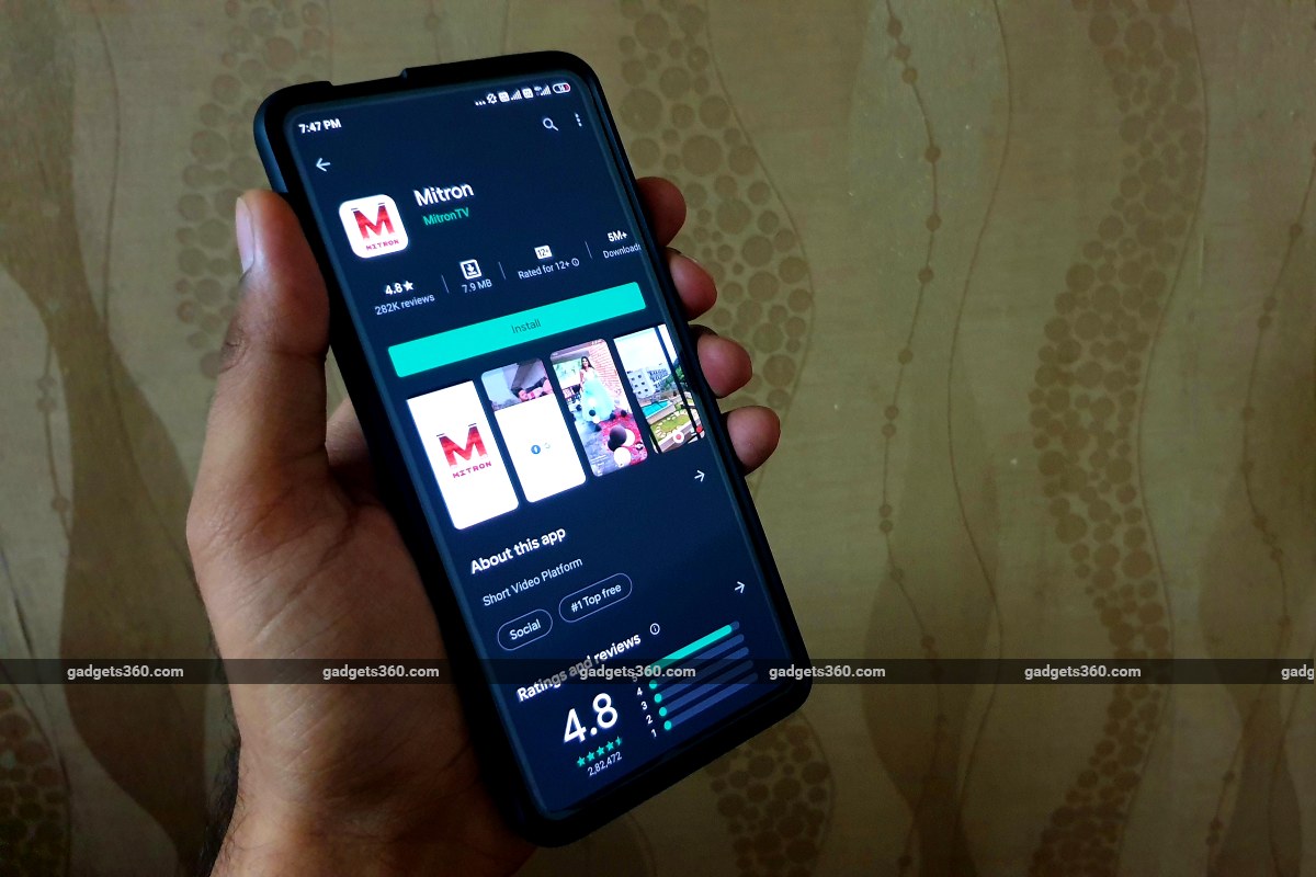 Mitron App Hits 1 Crore Downloads on Google Play in Just Over Two Months of Launch