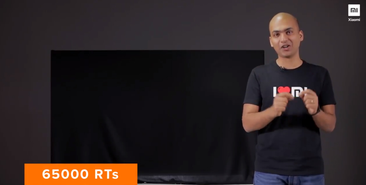Mi TV With 65-Inch 4K Display Teased to Launch in India on September 17