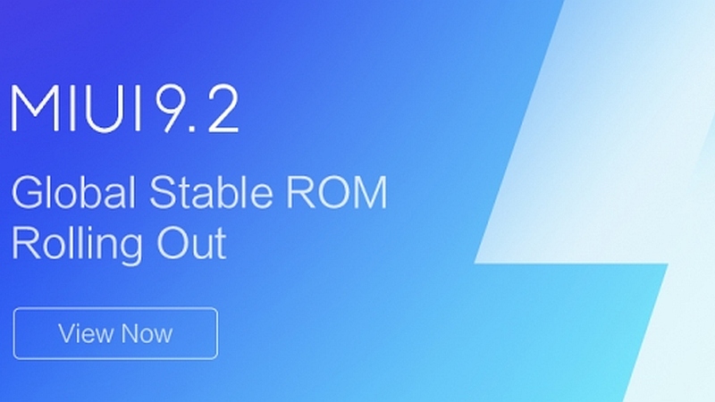MIUI 9.2 Global Stable ROM Now Rolling Out, Brings App Vault, Improvements, and Fixes