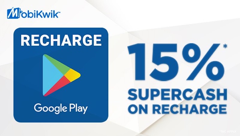 MobiKwik Now Lets You Recharge Your Google Play Balance