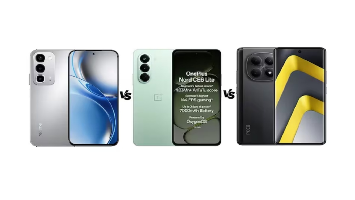 ரியல்மி P4R 5G vs ஒன்பிளஸ் நோர்ட் CE 6 லைட் vs போகோ M8 5G : சிறந்த பட்ஜெட் 5G ஸ்மார்ட்போன் ஒப்பீடு