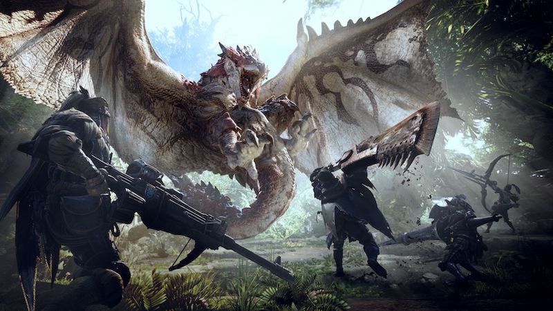 Street Fighter V: Arcade Edition, Monster Hunter: World, and Other Games Releasing in January  2018