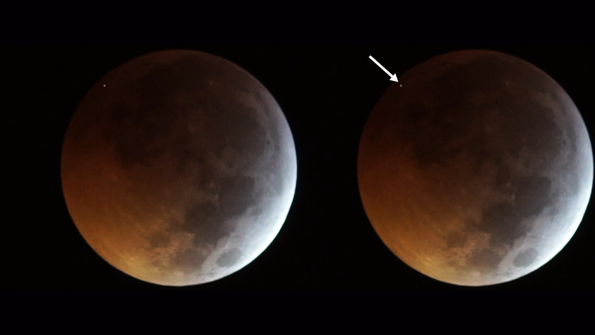 Space Rock Crashed Into the Moon at Over 60,000kmph During Lunar Eclipse, Scientists Claim