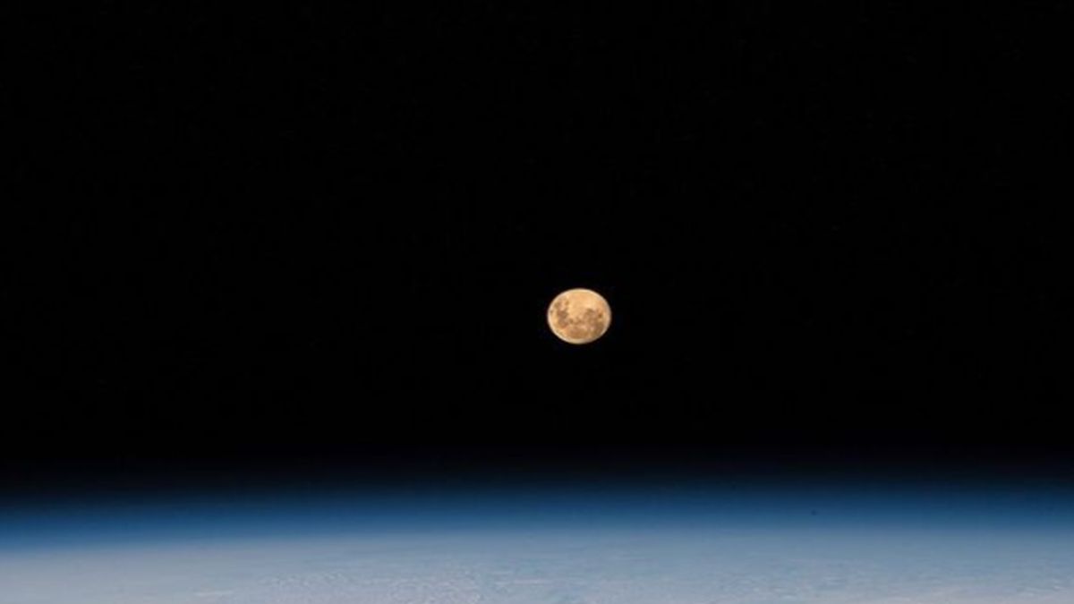 Pink Supermoon: See How Stunning The Celestial Event Looked From Space