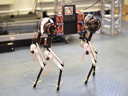 Four-Legged Robot Dog With Virtual Spinal Cord Learns to Walk in One Hour Four-Legged Robot Dog With Virtual Spinal Cord Learns to Walk in One Hour
