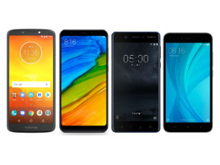 Moto E5 vs Xiaomi Redmi Note 5 vs Nokia 5 vs Redmi Y1: Prices, Specifications, Features Compared