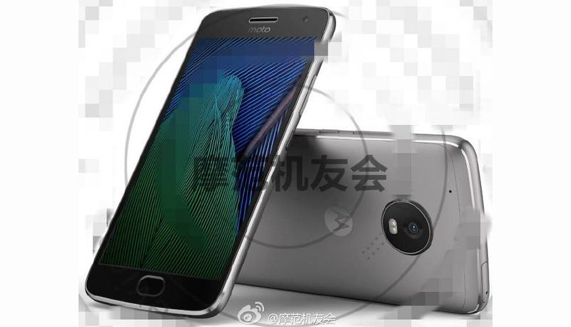 Moto G5 Plus Press Render Leaked; Shows Design and Front Fingerprint Scanner