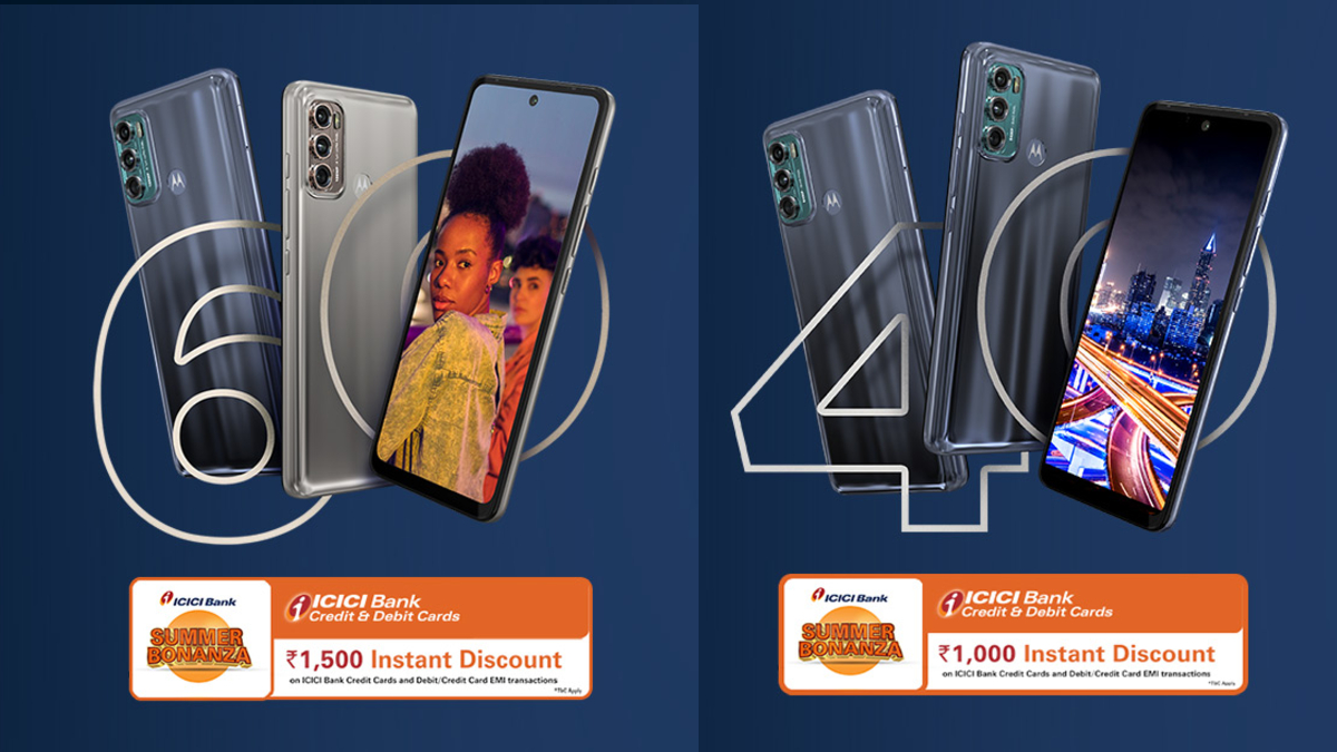 Moto G60, Moto G40 Fusion With 6,000mAh Batteries, Snapdragon 732G Launched in India: Price, Specifications