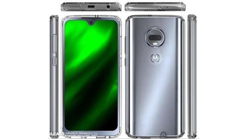 Moto G7 Case Renders Confirm Waterdrop Notch, 3.5mm Audio Jack: Report