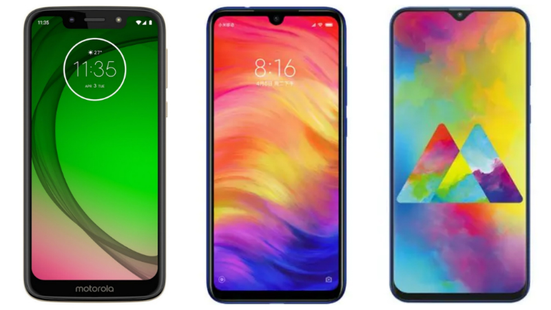 Moto G7 Play vs Redmi Note 7 vs Samsung Galaxy M20: Price, Specifications Comparison