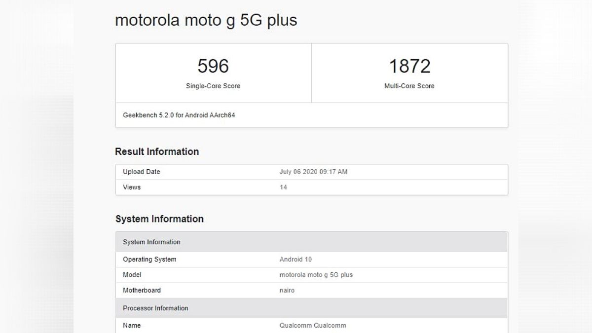 Moto G 5G Plus लाने की तैयारी में Motorola, मिले कई सर्टिफिकेशन