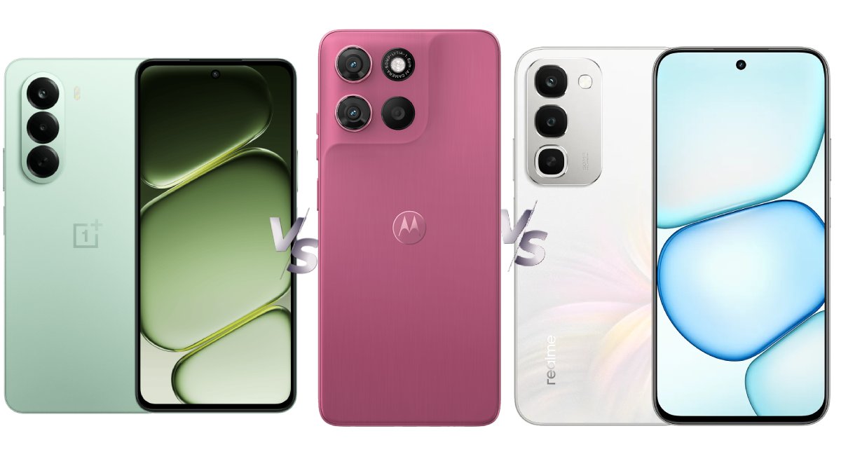 Moto G Max vs Realme 16x 5G vs OnePlus Nord CE 6 Lite: Price in India, Specifications Compared