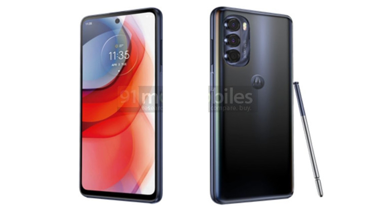Moto G Stylus (2022) Render Leak Tips Triple Cameras, Hole-Punch Display Again