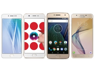 Vivo V5 vs Oppo A57 vs Moto G5 Plus vs Samsung Galaxy J7 Prime