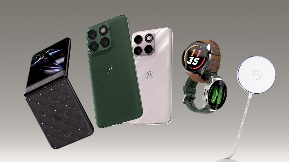 Motorola Edge 70 Plus, Moto Watch Ultra and Razr Swarovski Edition Unveiled at IFA 2026