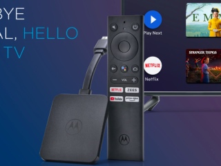Motorola 4K Android TV Stick Launched in India, Priced at Rs. 3,999
