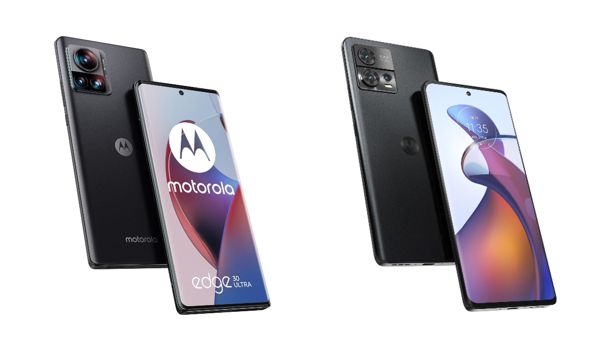 Motorola Edge 30 Fusion, Edge 30 Ultra Leaked Renders Suggest Triple Rear Cameras, Hole Punch Displays
