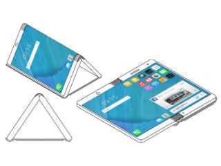 Motorola Files Patent for Foldable Smartphone; Microsoft Also Planning One With Three Displays