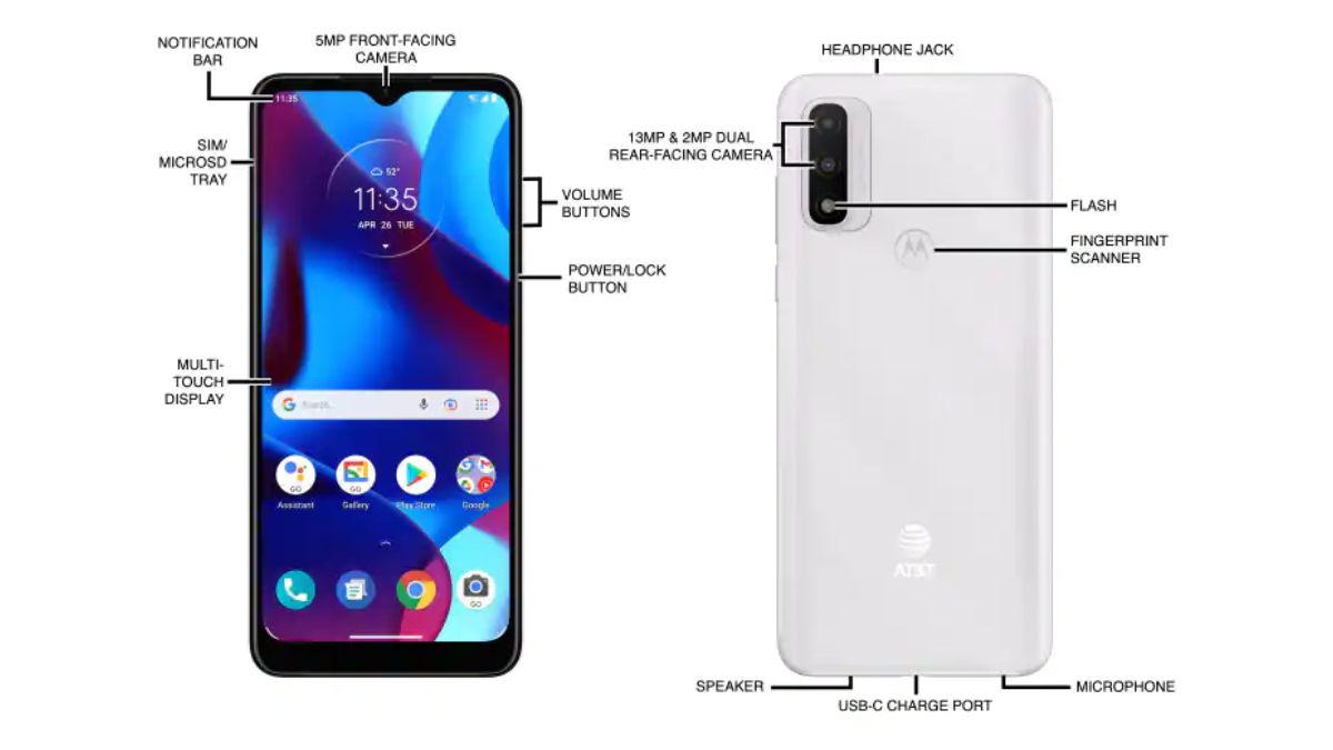 Moto G GO Render Leaked Online, Suggests Dual Rear Camera Setup, Fingerprint Scanner