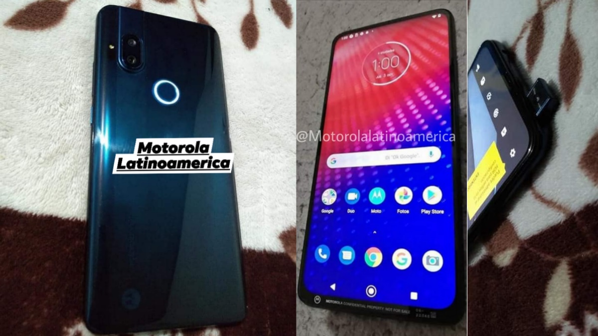 Motorola Phone With Pop-Up Selfie Camera, Full-Screen Design Leaked in Live Images