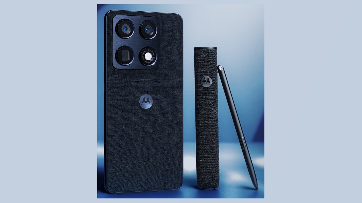 Motorola Signature Leaked Marketing Image Shows Stylus Support