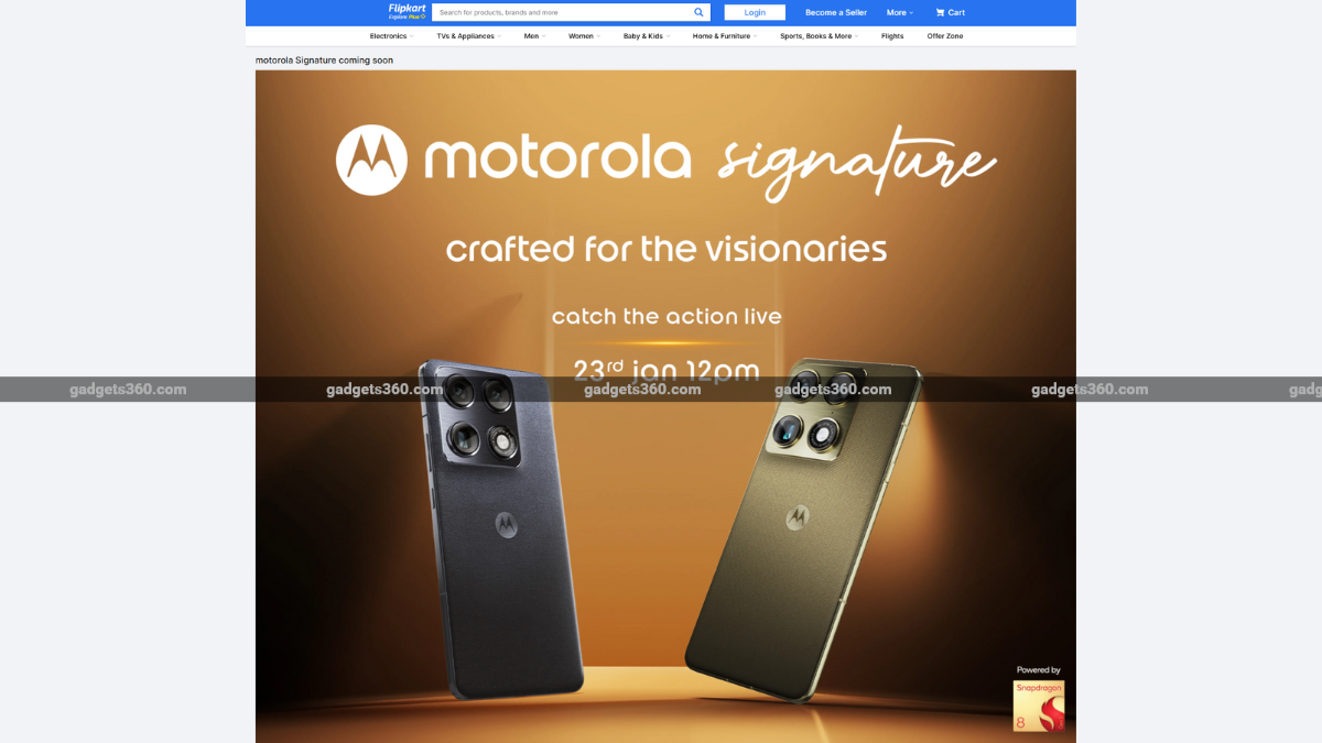 motorola signature launch date announced flipkart inline Motorola Signature