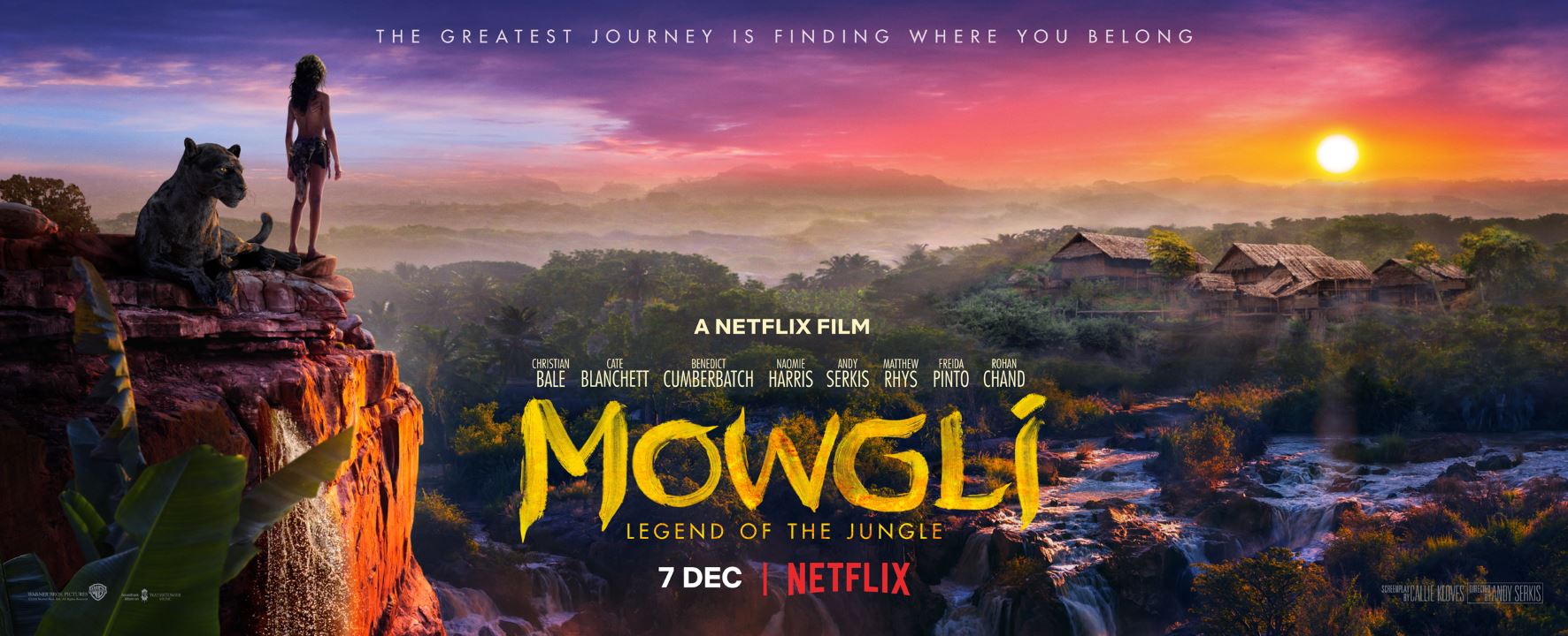 Netflix, Andy Serkis&rsquo; Mowgli: Legend of the Jungle Gets December Release Date, New Trailer
