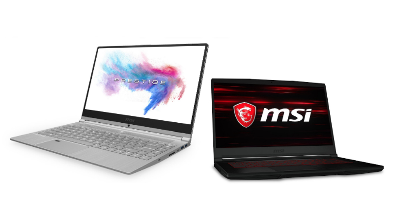 MSI PS42 Professional Notebook, GF63 Gaming Laptop With 8th-Gen Intel Core Processors Launched in India