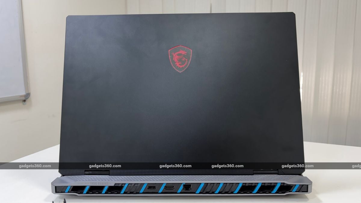 msi titan 18 hx ai review ndtv design MSI