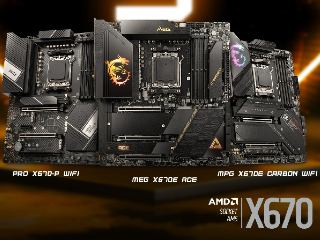 Computex 2022: MSI X670 Motherboards for AMD Ryzen 7000 Series Processors Announced