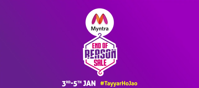 Myntra Eyes 25-Fold Jump in Revenue From 'End of Reason' Sale