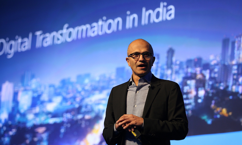 For Microsoft, Aadhaar Is the Next Big Platform