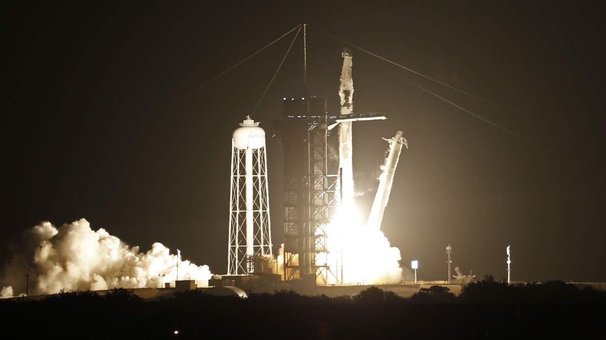 SpaceX-NASA Successfully Launches Crew-2 Astronauts to ISS: Watch Video