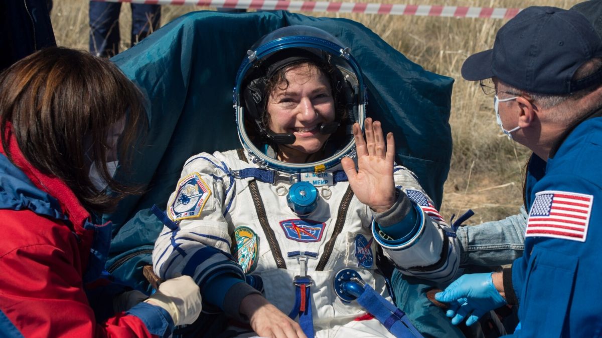 Astronauts Meir, Morgan, Skripochka Return from International Space Station