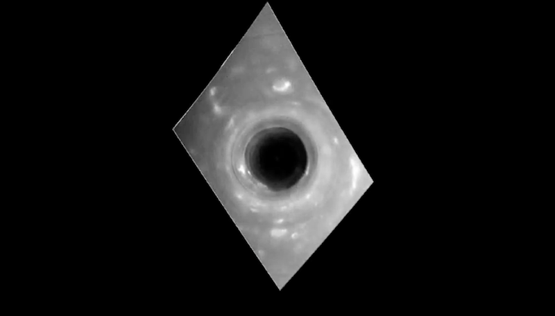 NASA's Cassini Spacecraft Finds Vast Void Between Saturn's Rings