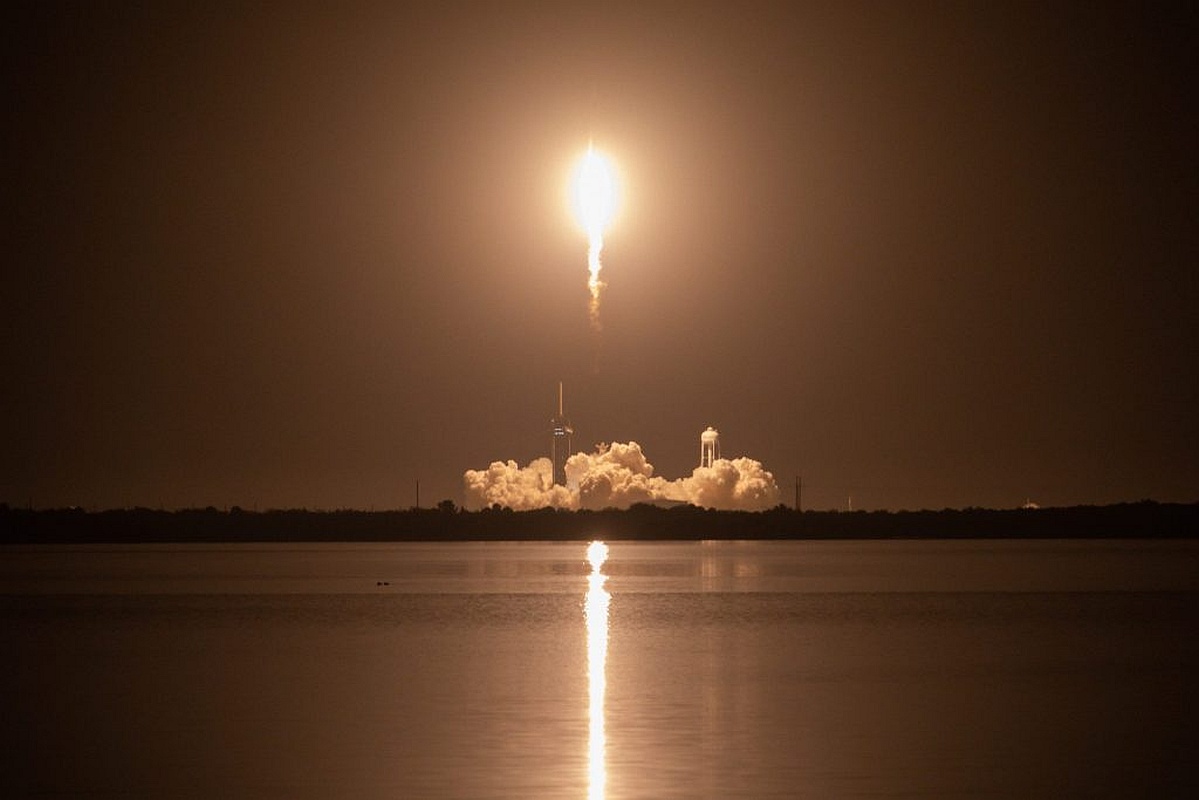 NASA, SpaceX Launch Crew-3 Astronauts to Orbit on Flight to International Space Station