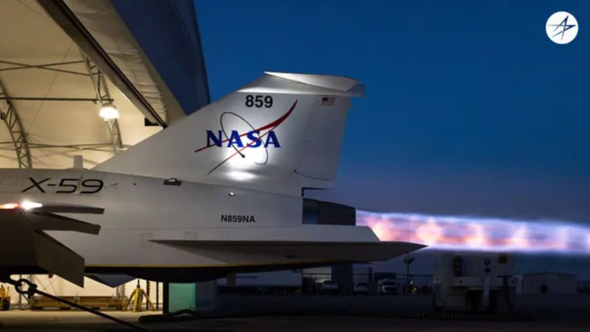 NASA&rsquo;s X-59 Jet Conducts Afterburner Test for Supersonic Flight Performance