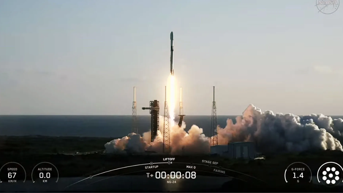 SpaceX Falcon 9 Launches Cygnus XL for NASA ISS Resupply Mission
