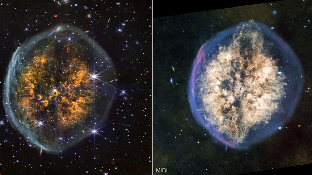 James Webb Telescope Captures Stunning Infrared View of Exposed Cranium Nebula