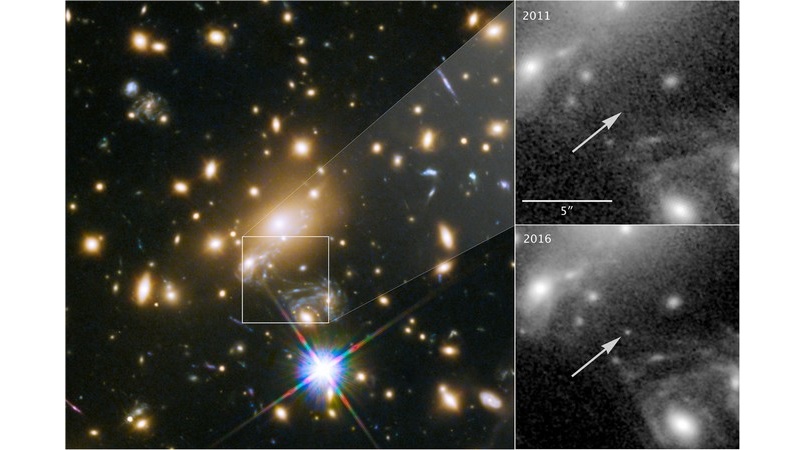 Hubble Space Telescope Spots Farthest Individual Star Ever Seen